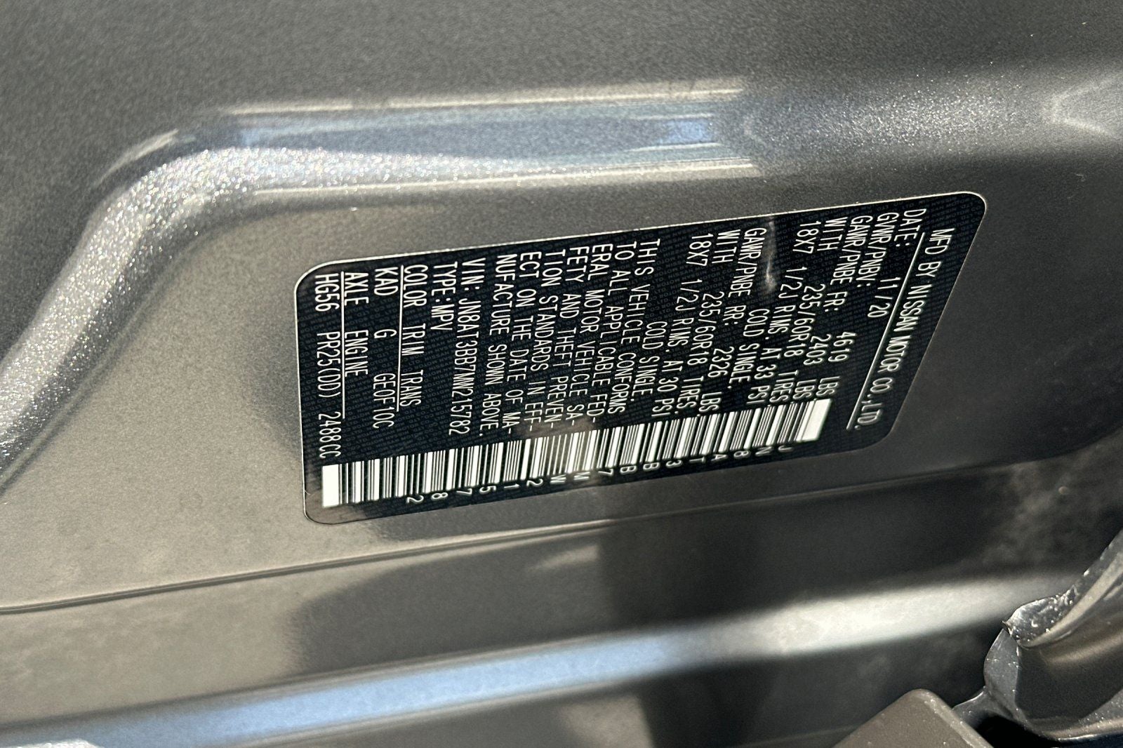 2021 Nissan Rogue SV