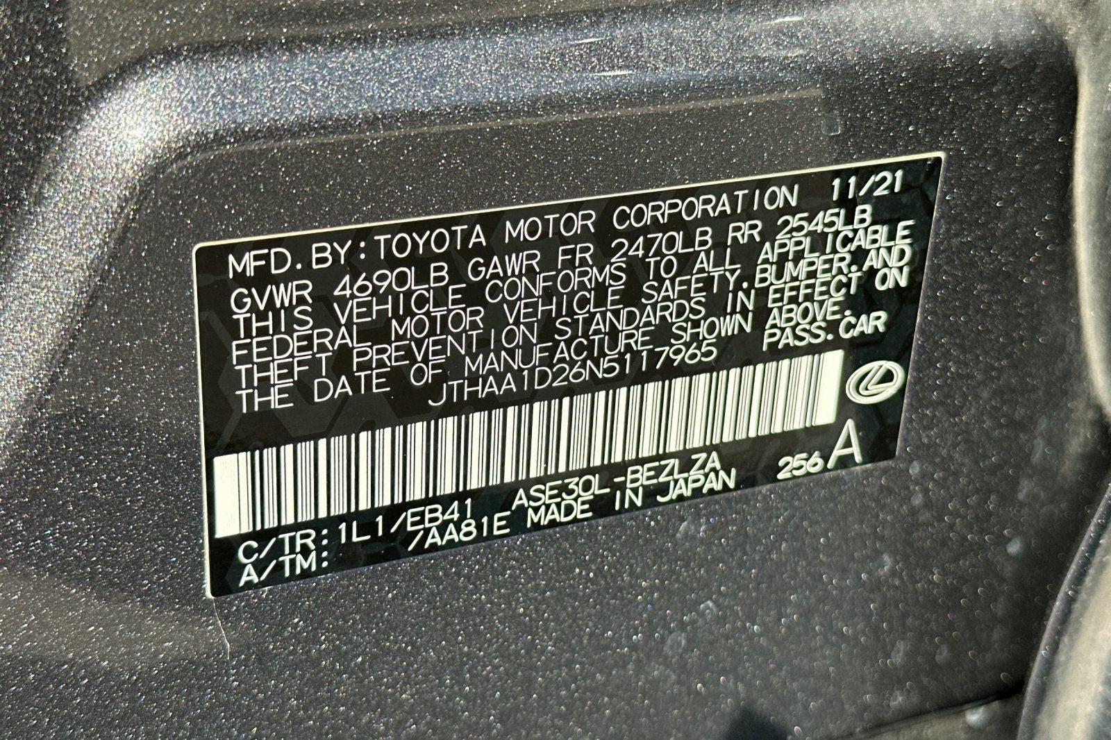 2022 Lexus IS 300