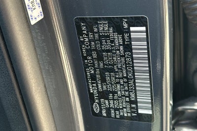 2019 Hyundai Tucson Ultimate