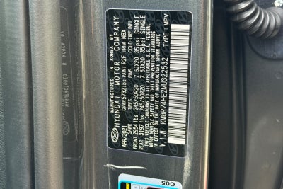 2021 Hyundai Palisade Calligraphy