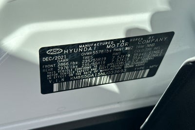 2022 Hyundai Santa Fe Hybrid Limited