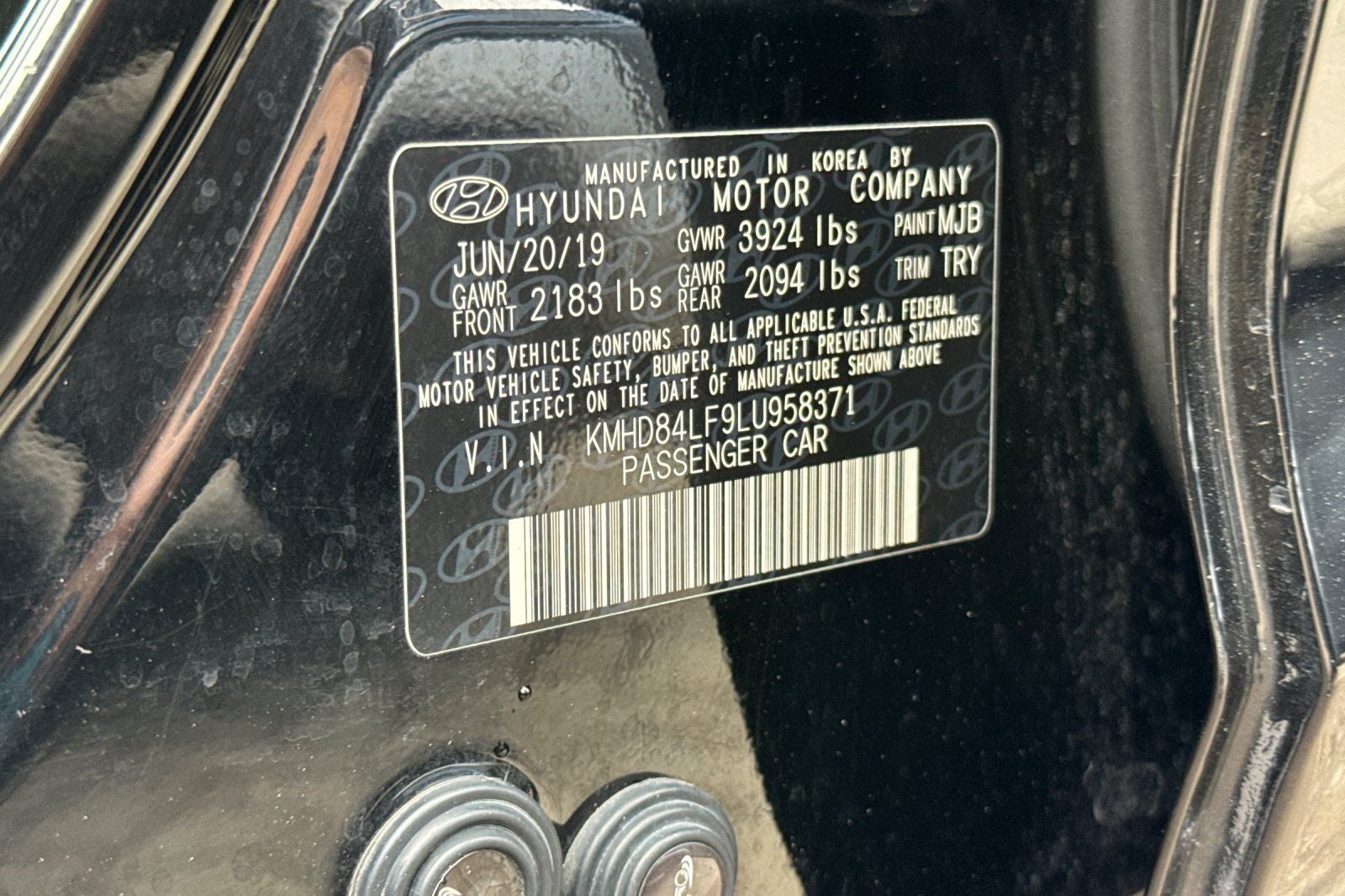 2020 Hyundai Elantra Limited