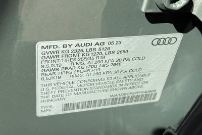2023 Audi Q3 Premium S Line quattro