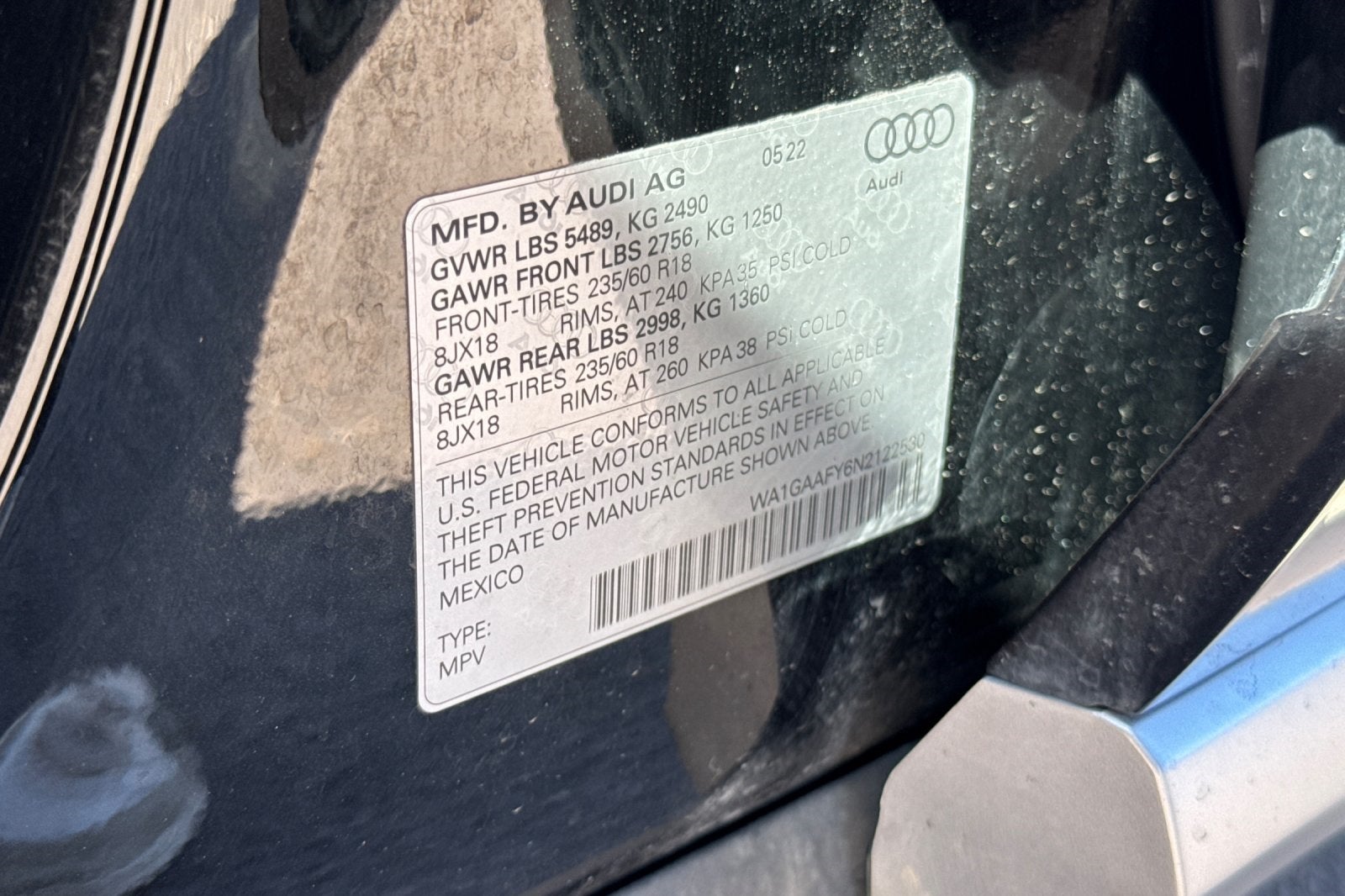 2022 Audi Q5 45 S line Premium quattro