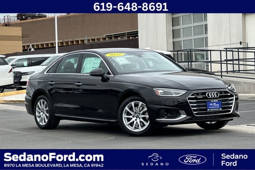 2022 Audi A4 40 Premium quattro