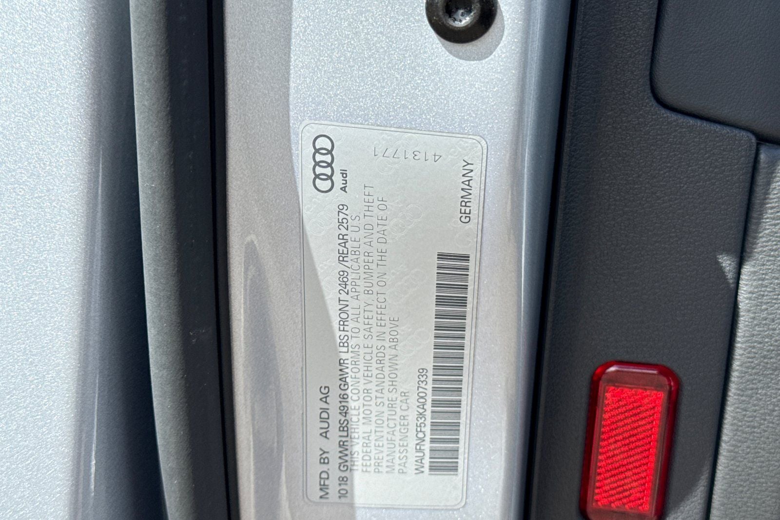 2019 Audi A5 Sportback Prestige quattro