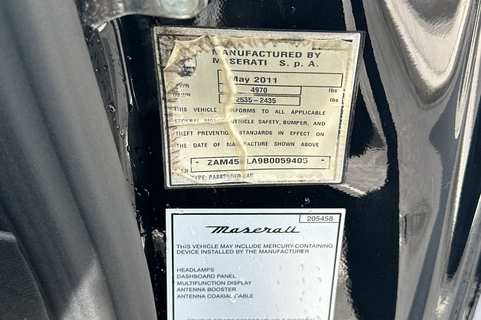 2011 Maserati GranTurismo S