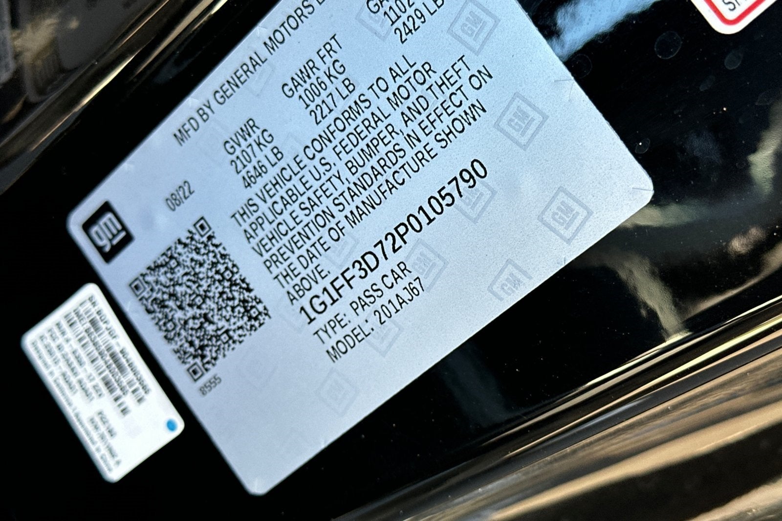 2023 Chevrolet Camaro LT1