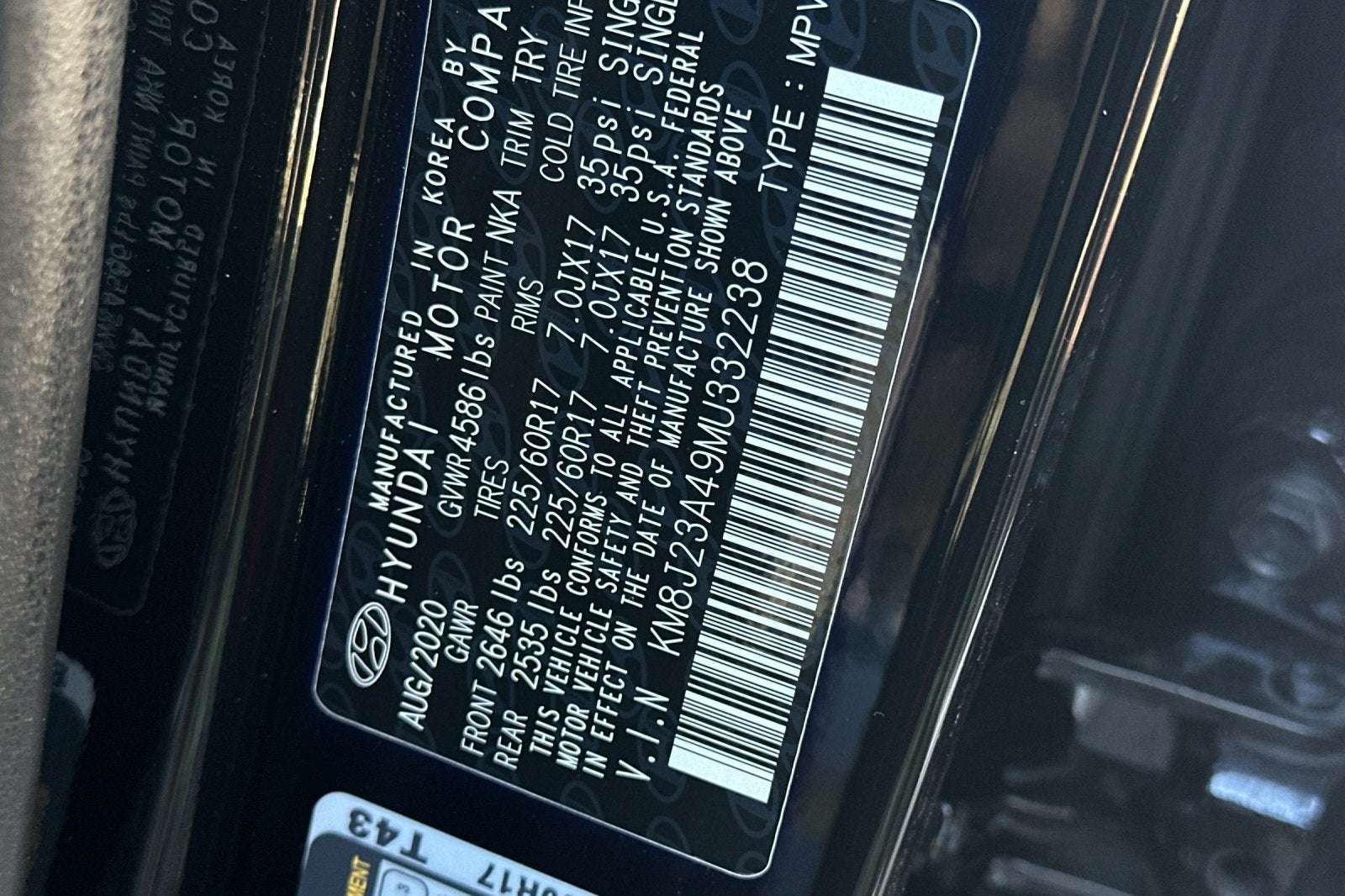 2021 Hyundai Tucson SE