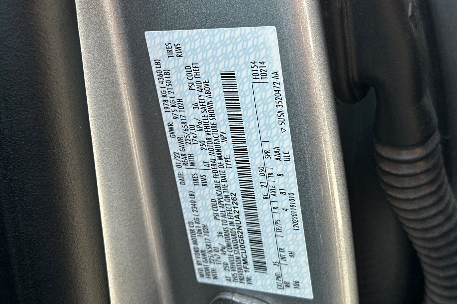 2022 Ford Escape SE