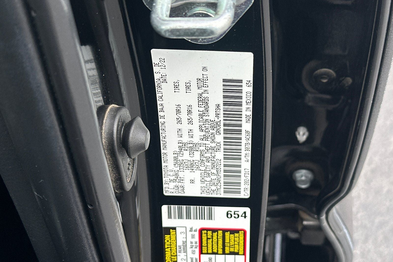 2023 Toyota Tacoma TRD Off-Road V6