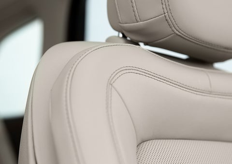 Fine craftsmanship is shown through a detailed image of front-seat stitching. | Sedano Lincoln in La Mesa CA
