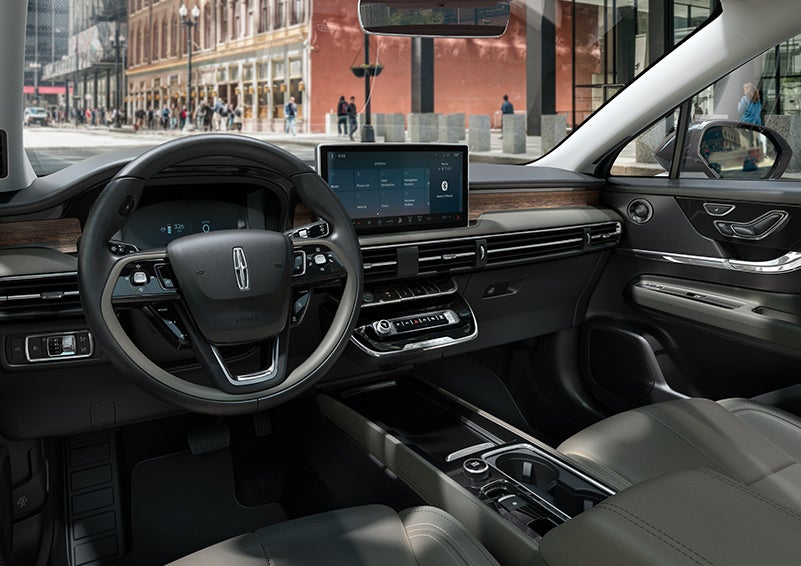 The interior dashboard of 2024 Lincoln Corsair® SUV is shown here. | Sedano Lincoln in La Mesa CA