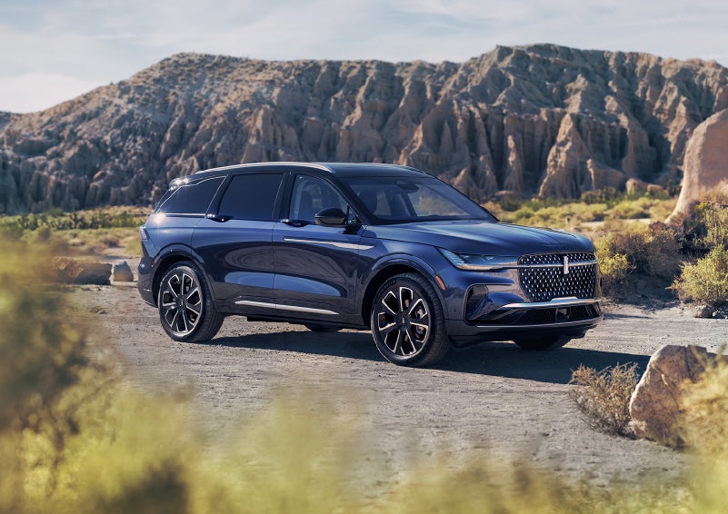 A 2024 Lincoln Nautilus® SUV is parked in a desert national park. | Sedano Lincoln in La Mesa CA