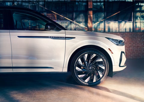 The wheels of the available Jet Appearance Package are highlighted. | Sedano Lincoln in La Mesa CA