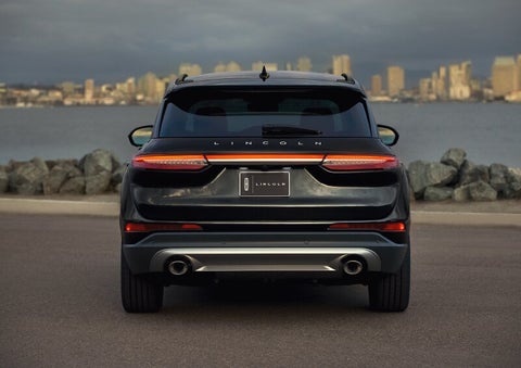 The rear lighting of the 2025 Lincoln Corsair® SUV spans the entire width of the vehicle. | Sedano Lincoln in La Mesa CA