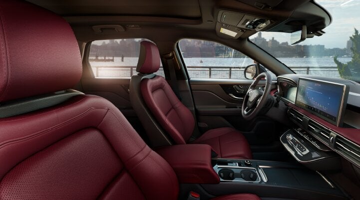 The available Perfect Position front seats in the 2025 Lincoln Corsair® SUV are shown. | Sedano Lincoln in La Mesa CA