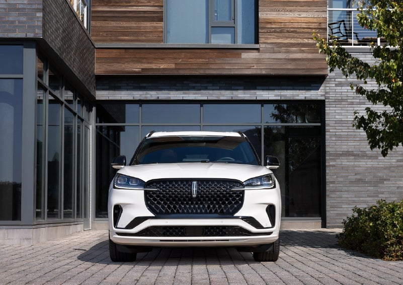 The front of a 2026 Lincoln Aviator® SUV is shown. | Sedano Lincoln in La Mesa CA