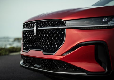 The sleek grille of a 2026 Lincoln Nautilus® SUV with the available Jet Appearance Package makes a bold statement. | Sedano Lincoln in La Mesa CA