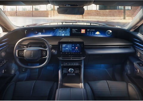 The panoramic display is shown in a 2026 Lincoln Nautilus® SUV. | Sedano Lincoln in La Mesa CA