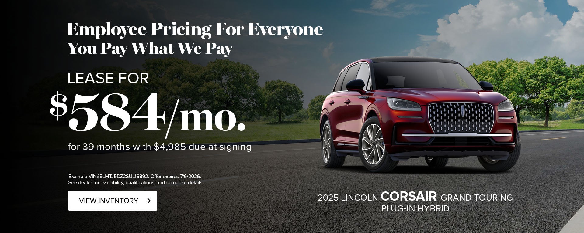 2025 Lincoln Corsair Hybrid